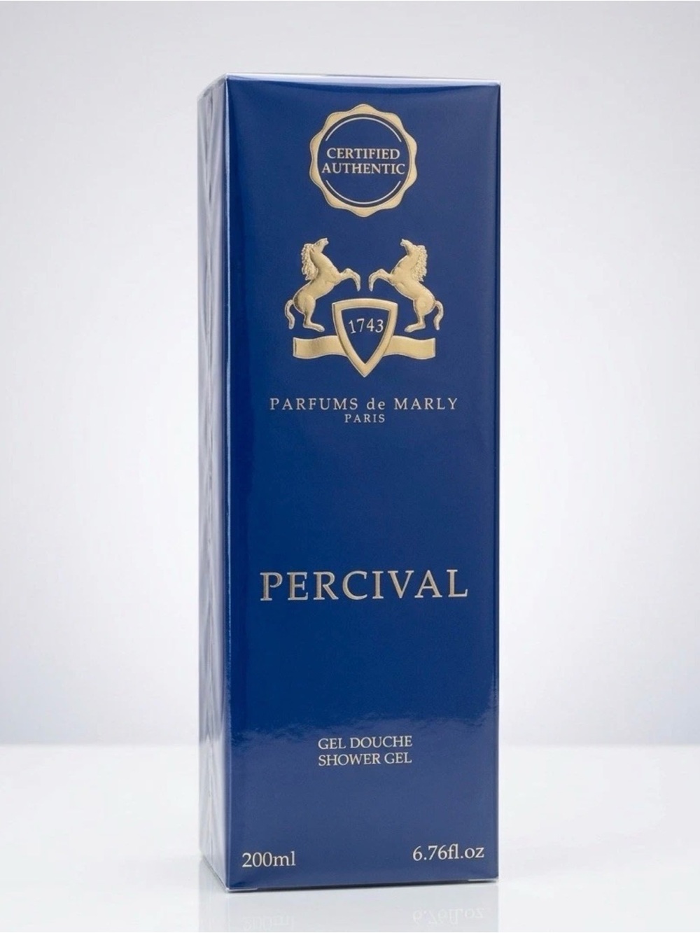 PARFUMS DE MARLY PERCIVAL 6.76 OZ. SHOWER GEL (NIB/SEALED BOX) MSRP 70.00